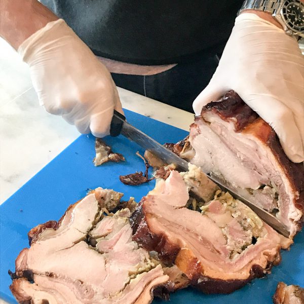 <b class="newtitle"> PORCHETTA LA ROTISOR (pentru acasă)/200g</b>