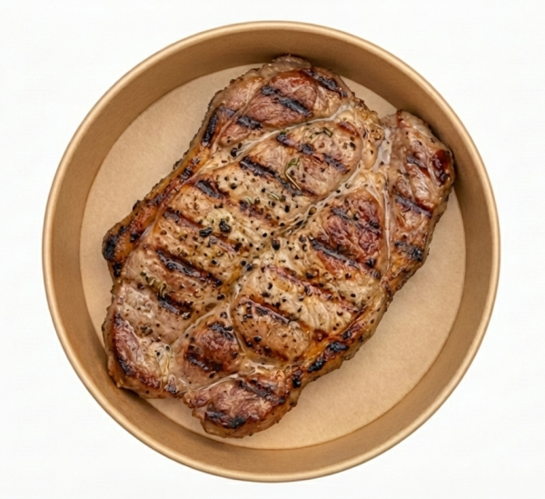 Ceafa de porc la gratar